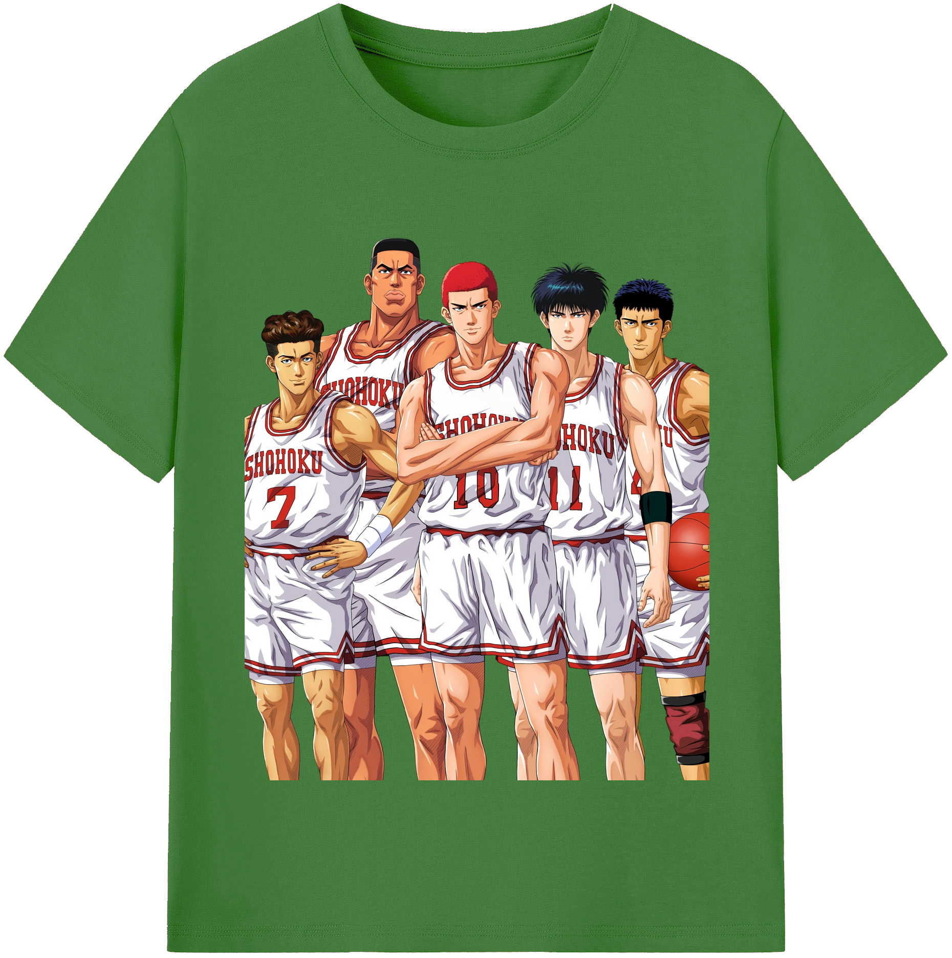 （画像用） SLAM DUNK／スラムダンク レディースカジュアルプリントTシャツ（綿100％）